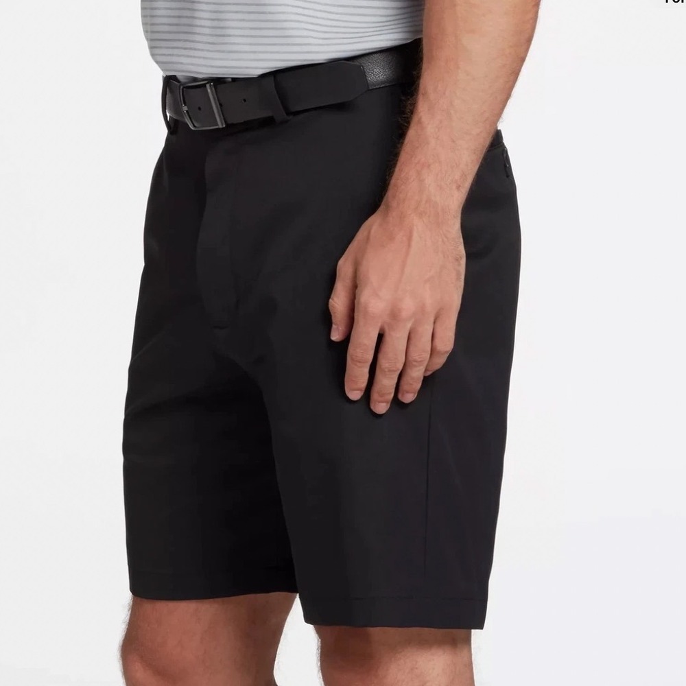 Walter Hagen Mens Black Perfect 11 Golf Shorts Big & Tall 48 MGA14400BT New